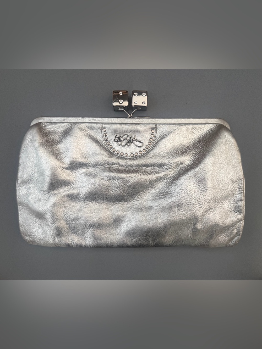 Betsey Johnson Leather Clutch